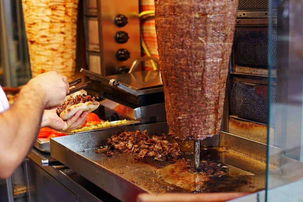 کباب ترکی با گوشت گوساله