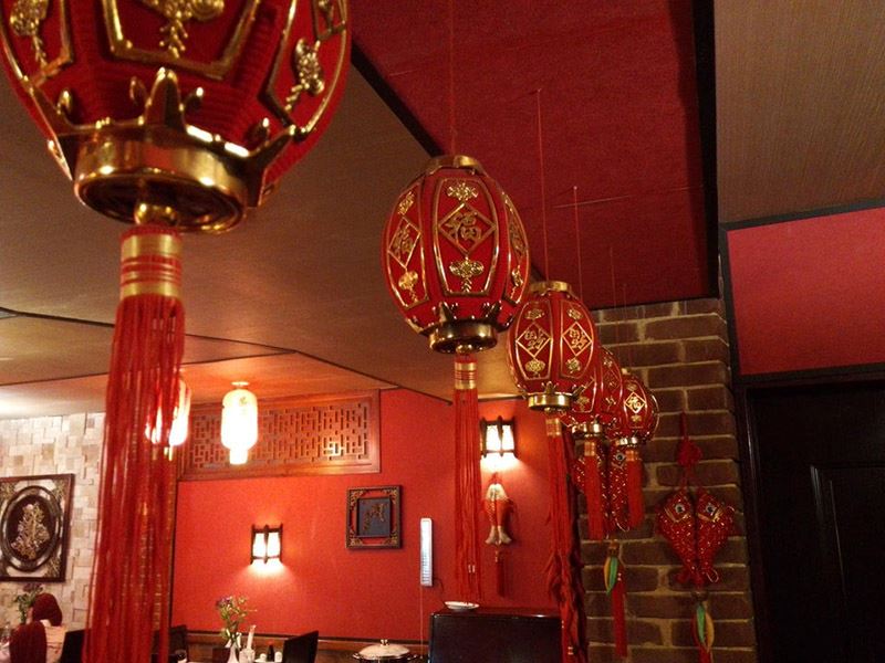 طراحی داخلی رستوران چینی