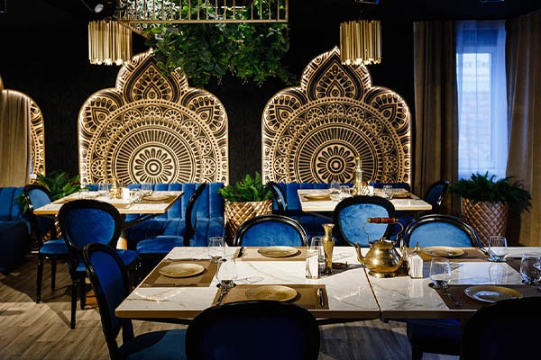 سبک طراحی رستوران عربی